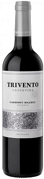 Вино Trivento Reserve Cabernet Malbec Тривенто Резерв Каберне Мальбек 750 мл