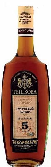 Коньяк Tbilisoba Georgian Cognac  5 years old   500 мл