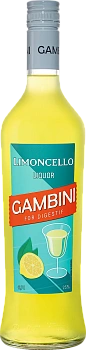 Ликер   Gambini  Limoncello  700  мл 25 %