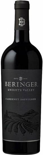 Вино Beringer Cabernet Sauvignon Knights Valley red  2018 750 мл