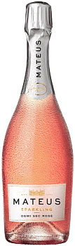Игристое вино Sogrape Vinhos Mateus Rose Rose Sparkling Demi Sec  2019 750 мл