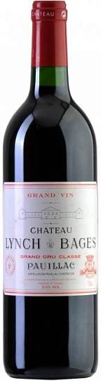 Вино Chateau Lynch Bages  1990 750 мл