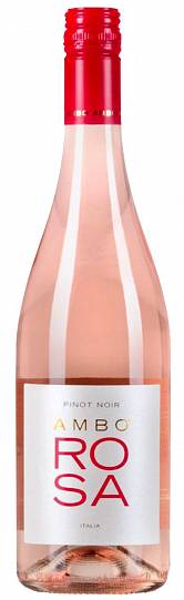 Вино AMBO ROSA PINOT NOIR ROSE PROVINCIA DI PAVIA I.G.T. dry  2018 750