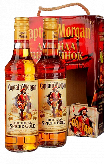 Ром Captain Morgan Spiced Gold 500 мл*2