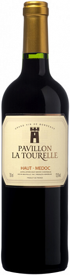 Вино Pavillon la Tourelle   Haut-Medoc AOC  Павийон ля Турель  2019  75