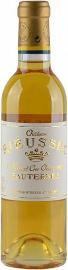 Вино Chateau Rieussec Sauternes AOC 1-er Grand Cru Classe   2011 375 мл
