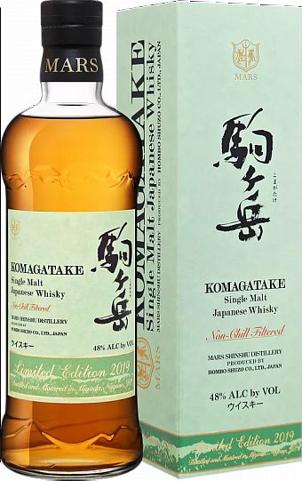 Виски Mars Komagatake Limited Edition 2019 Single Malt Japanese Whisky gift box   700