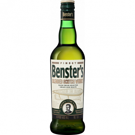Виски KVKZ   Benster's  Blended   500  мл  40 %