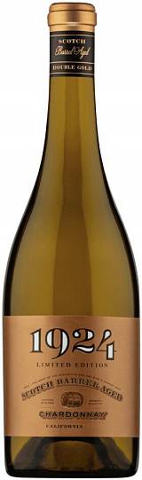 Вино Delicato Gnarly Head 1924 Scotch Barrel Aged Chardonnay 2019  750 мл 15%