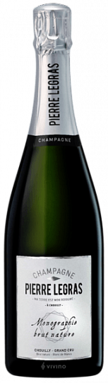 Шампанское Pierre Legras  Monographie Blanc de Blancs  Grand Cru Chouilly Brut N