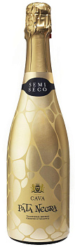 Игристое вино "Pata Negra" Semi-Seco  Cava 750 мл