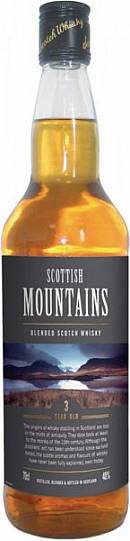 Виски Scottish Mountains  3 year 500 мл