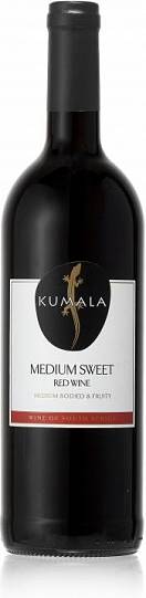 Вино Kumala  Medium Sweet Red Кумала  Полусухое красное 2018 750
