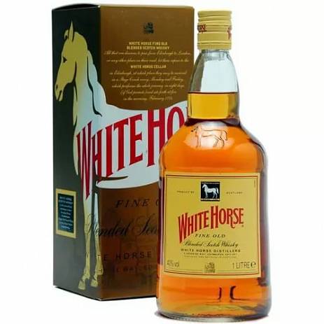 Виски White Horse, Уайт Хорс в подарочной упаковке 700 м