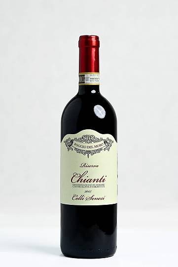 Вино Poggio del Moro Chianti Colli Senesi Riserva 2015 750 мл 14%