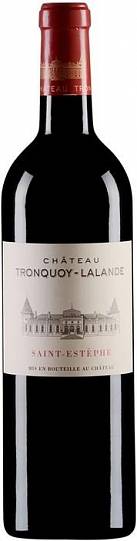 Вино Chateau Tronquoy-Lalande Saint-Estephe AOC 2019 750 мл