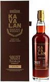 Виски Kavalan Solist Port Cask  gift box Кавалан  Солист Порт Каск 56,3% в подарочной коробке, 700 мл