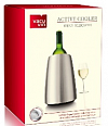 Охладительная рубашка VacuVin RI Wine Cooler Elegant Stainless Steel для вина емкостью 0,75л, материал: нержавеющая сталь