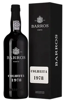 Портвейн Barros Colheita  1978  gift box  750 мл