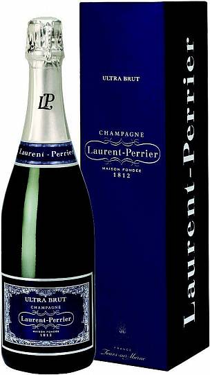 Шампанское Laurent-Perrier Ultra Brut gift box  750 мл