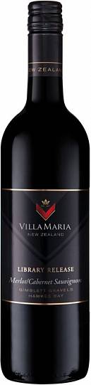  Вино Villa Maria, "Library Release" Merlot-Cabernet Sauvignon   Вилла 