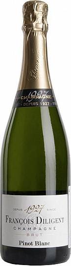 Вино Moutard-Diligent AOC Champagne Francois Diligent Pinot Blanc Brut  Мутар-Д