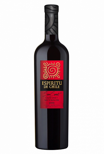 Вино Aresti  Espiritu De Chile Cabernet Sauvignon red semi sweet 750 мл