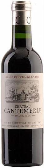 Вино Chateau Cantemerle Haut-Medoc AOC 5-me Grand Cru   2013  375 мл