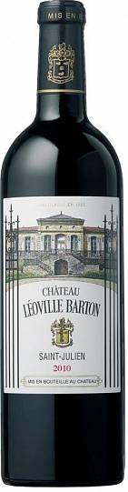 Вино Chateau Leoville Barton  Saint-Julien AOC 2010  750 мл