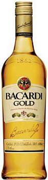 Ром Bacardi Gold  1000 мл