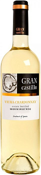 Вино Gran Castillo Viura-Chardonnay Valencia DOP 750 мл