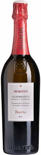 Игристое вино Merotto  Bareta  Valdobbiadene Prosecco Superiore DOCG   3000 м