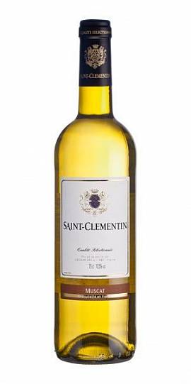 Вино  Saint-Clementin Chardonnay  Muscat  blanc moelleux   750 мл