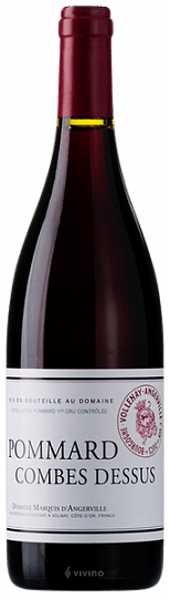 Вино Domaine Marquis d'Angerville Pommard Combes Dessus  2017 750 мл 13,5%
