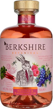 Джин "Berkshire" Rhubarb & Raspberry Gin 500 мл