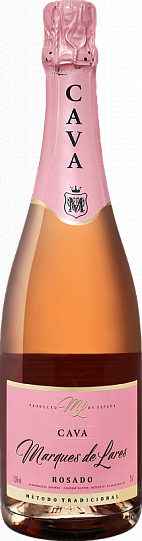 Игристое вино Lopez Morenas  Marques de Lares Cava Brut Rosado  DO   750 мл