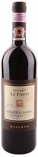 Вино Fattoria Le Fonti Chianti Classico Riserva  2014 750 мл