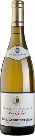 Вино Paul Jaboulet Aine Les Cedres  Blanc  Chateauneuf du Pape    2017  750 мл