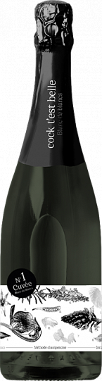 Игристое вино Cock t'est belle Chardonnay  Cuvee №1 blanc-de-blanc     750 