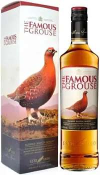 Виски Famous Grouse in a gift box  750 мл