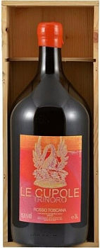 Вино Tenuta di Trinoro  Le Cupole  Toscana IGT  Ле Куполе в деревянной коробке  2020  3000 мл  15%