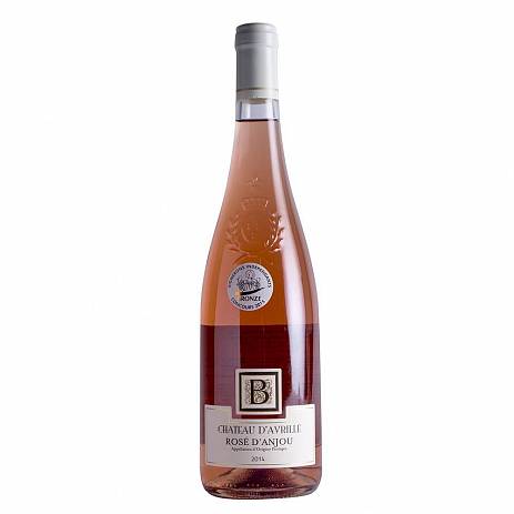 Вино Domaine d'Avrille Cabernet d'Anjou demi-doux rose semi sweet   2016 750 мл 11%