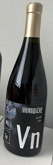 Вино  Vivandière red dry  750 мл