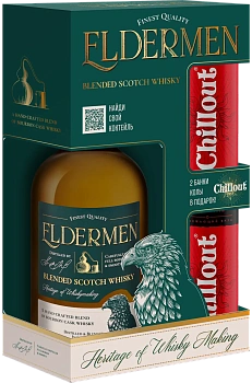Виски Eldermen Blended Scotch Whisky set with two cola  500  мл