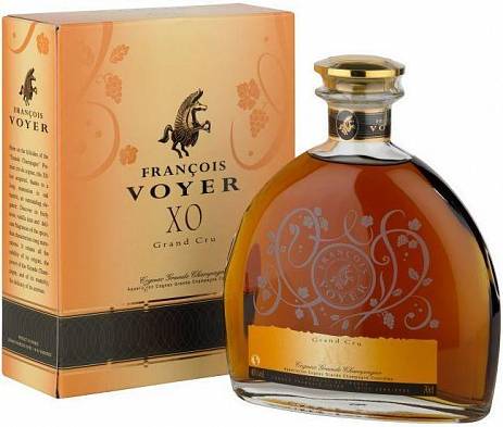Коньяк Francois Voyer XO Grande Champagne   Premier Cru Du Cognac  gift box Фран