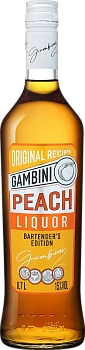 Ликер   Gambini  Peach  700  мл  15 %