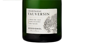 Шампанское Vauversin Rossignol Grand Cru Blanc de Blancs Brut Nature 2018  750 мл