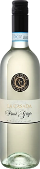 Вино Botter   La Casada Pinot Grigio delle Venezie DOC 2014 750 мл 13%