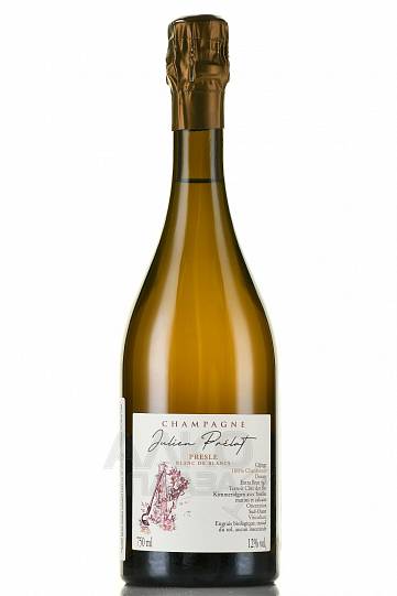 Шампанское   Julien Prelat    Presle Blanc de Blanc  Extra Brut    2021 750 мл