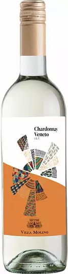 Вино  Custoza Villa Molino  Chardonnay, Veneto IGT  750 мл  12%